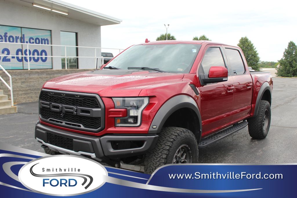 Ruby Red Metallic Tinted Clearcoat 2019 Ford F-150 Pickup Truck Four-Wheel Drive Automatic