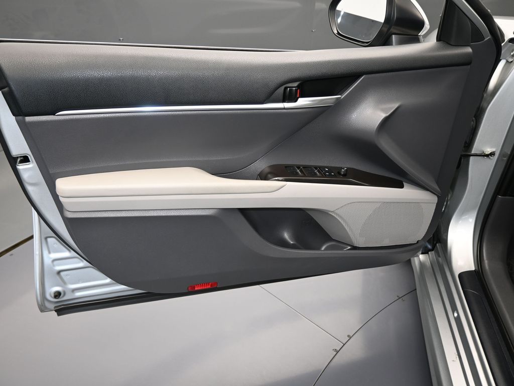Used 2021 Celestial Silver Metallic Toyota SE image 11