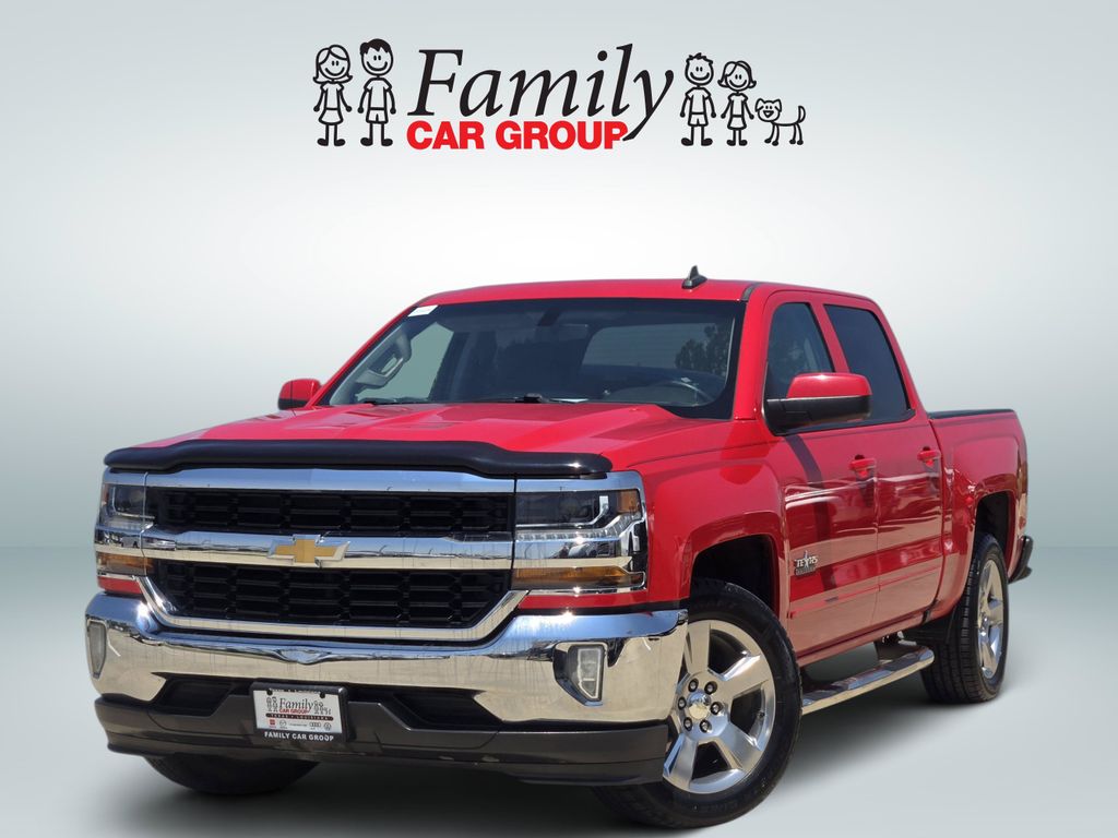 Red 2018 Chevrolet Silverado 1500 Pickup Truck 4X2 6-Speed Automatic Overdrive