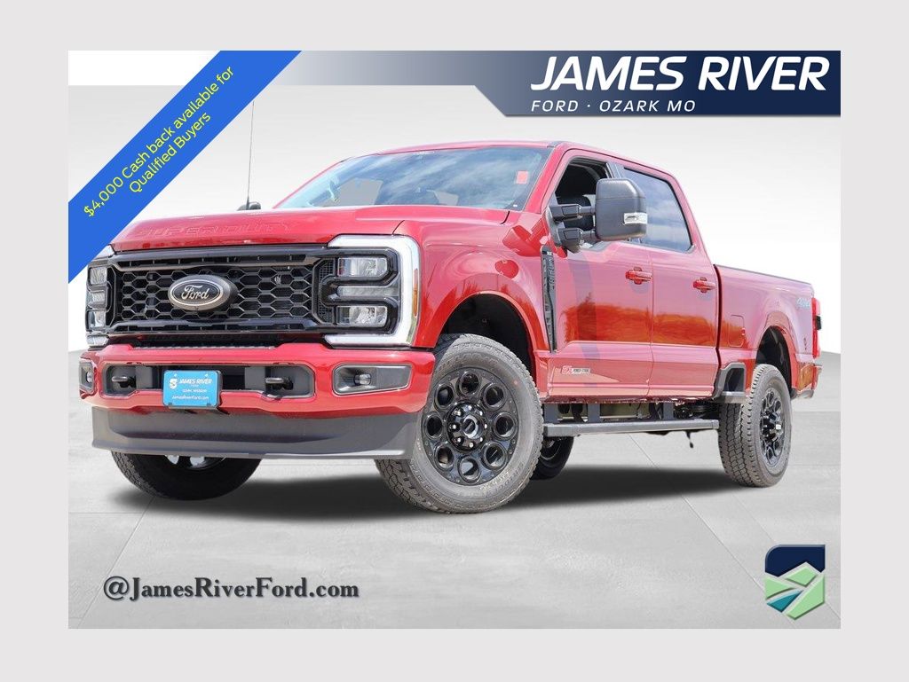Ruby Red Metallic Tinted Clearcoat 2026 Ford F-250 Super Duty Pickup Truck Four-Wheel Drive Automatic