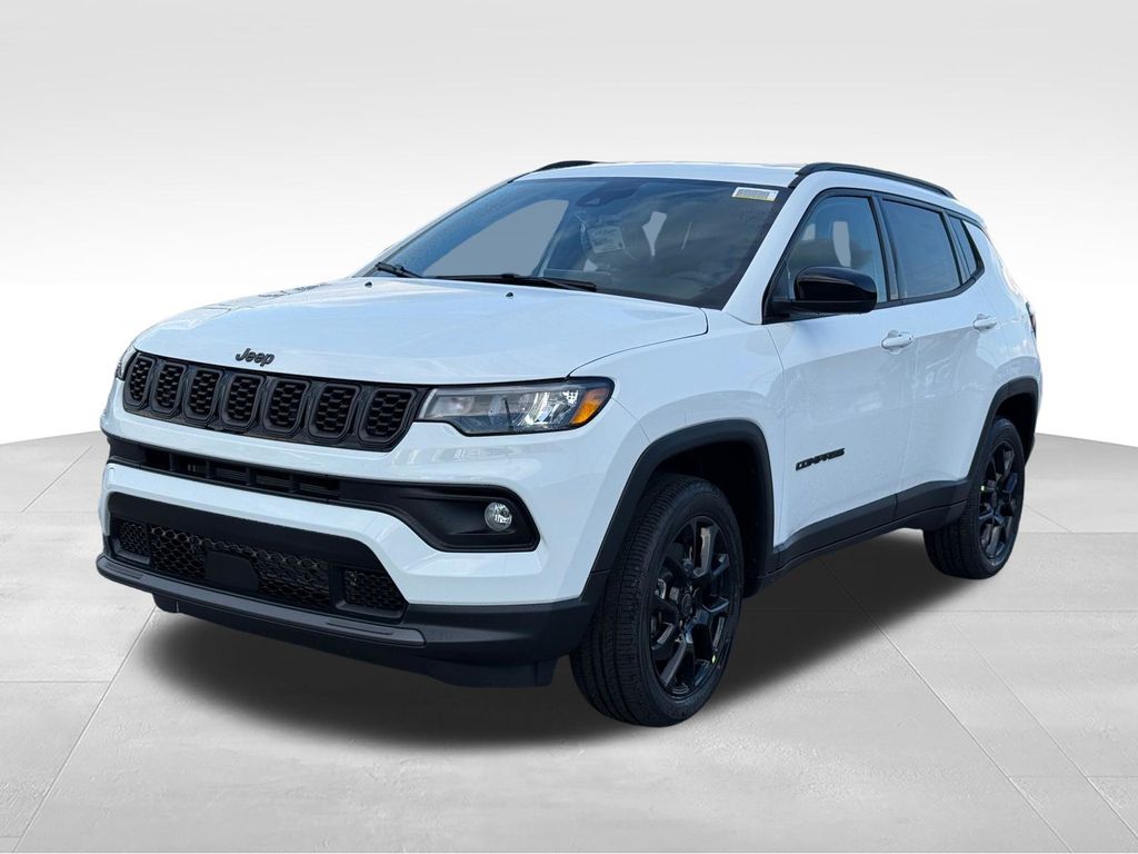 Bright White Clearcoat 2026 Jeep Compass SUV / Crossover Four-Wheel Drive 8-Speed Automatic