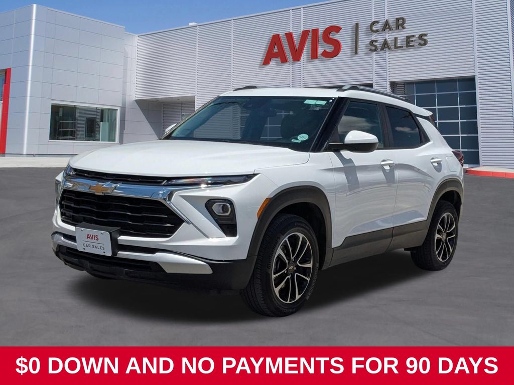 Summit White 2025 Chevrolet Trailblazer SUV / Crossover Four-Wheel Drive 9-Speed Automatic