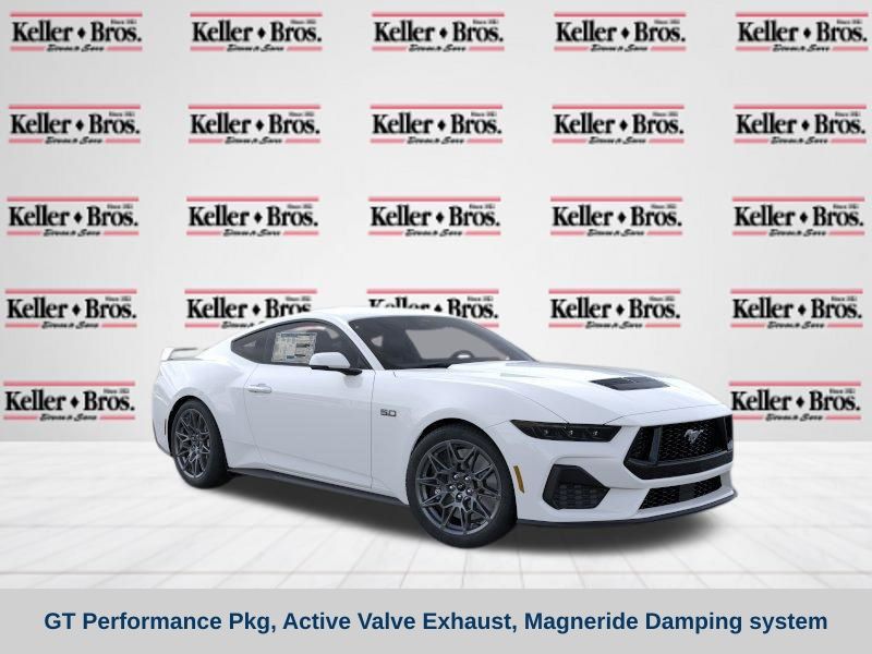 Oxford White 2026 Ford Mustang GT Premium Fastback RWD Coupe Rear-Wheel Drive 6-Speed Manual