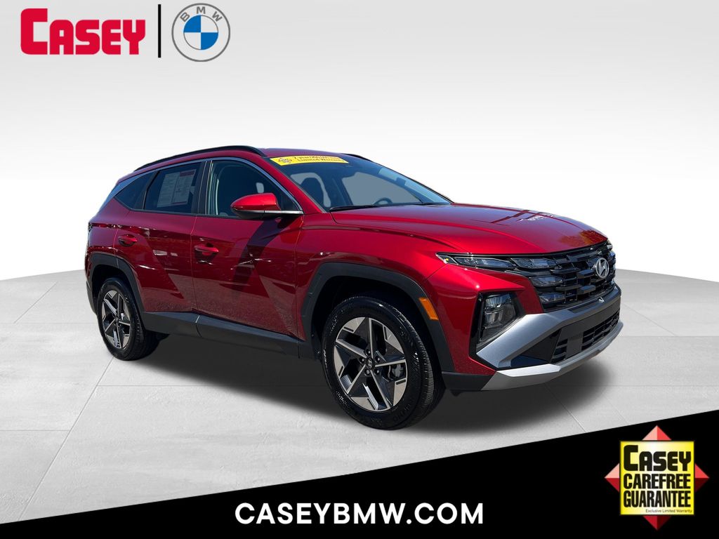 Ultimate Red 2025 Hyundai Tucson SEL AWD SUV / Crossover All-Wheel Drive 8-Speed Automatic