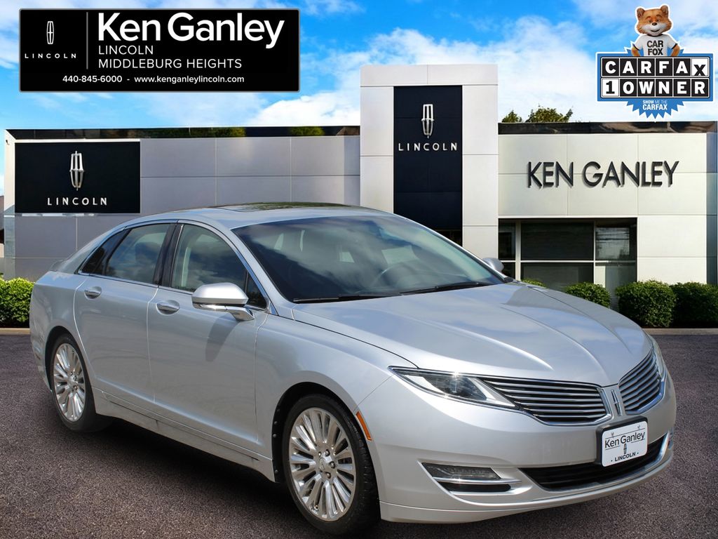 Ingot Silver 2013 Lincoln MKZ FWD Sedan Front-Wheel Drive 6-Speed Automatic