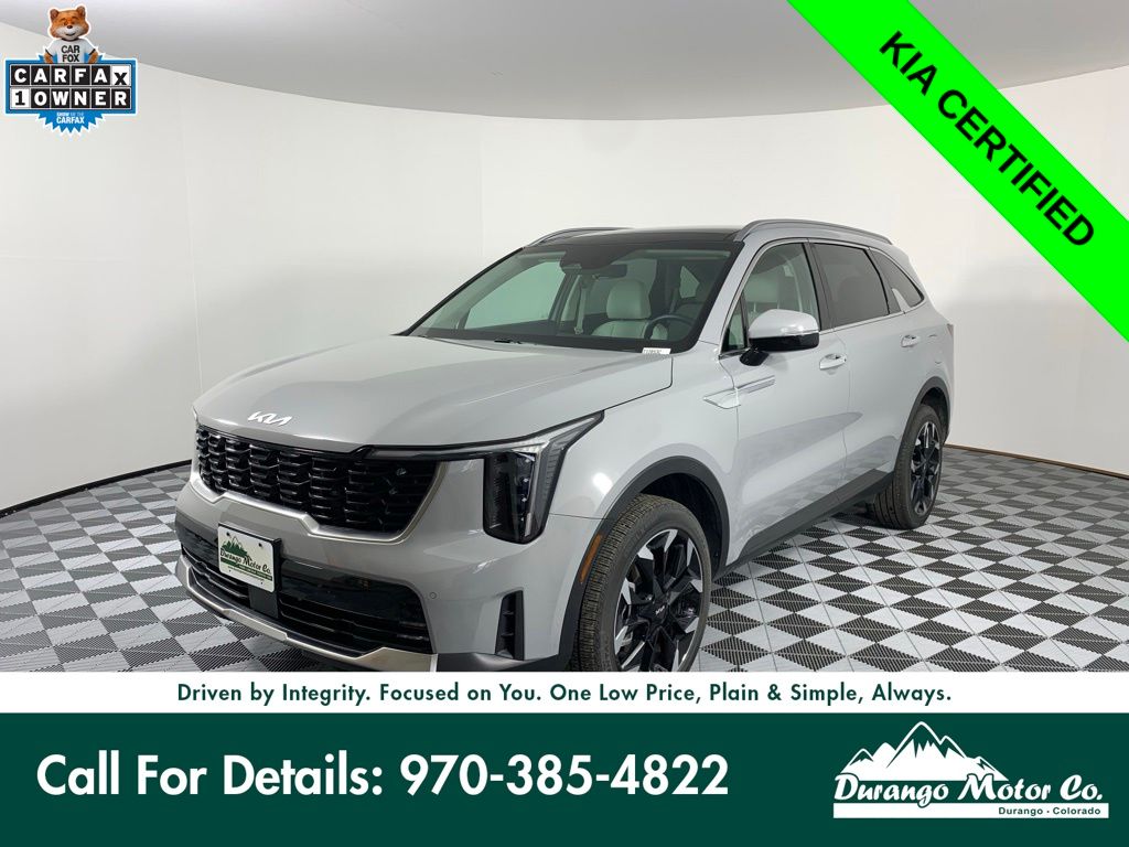 Wolf Gray 2025 Kia Sorento SUV / Crossover All-Wheel Drive 8-Speed Dual Clutch