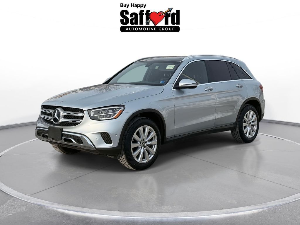 Silver 2021 Mercedes-Benz GLC 300 SUV 4MATIC SUV / Crossover All-Wheel Drive 9-Speed Automatic