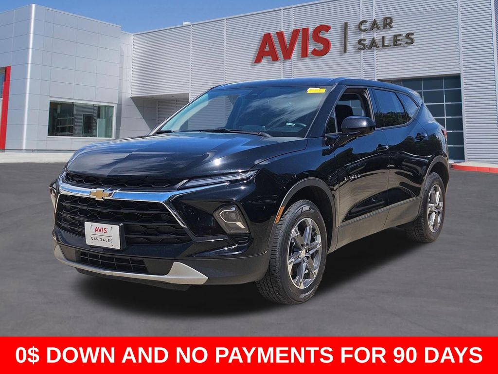 Black 2025 Chevrolet Blazer LT AWD SUV / Crossover 9-Speed Automatic Overdrive