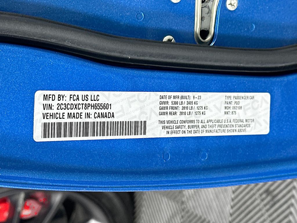 Used 2023 Blue Dodge R/T image 35