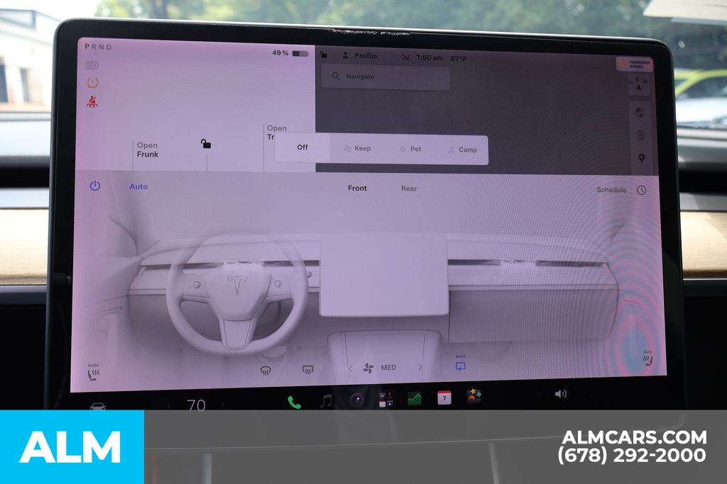 Used 2020 White Tesla Standard Range Plus image 34