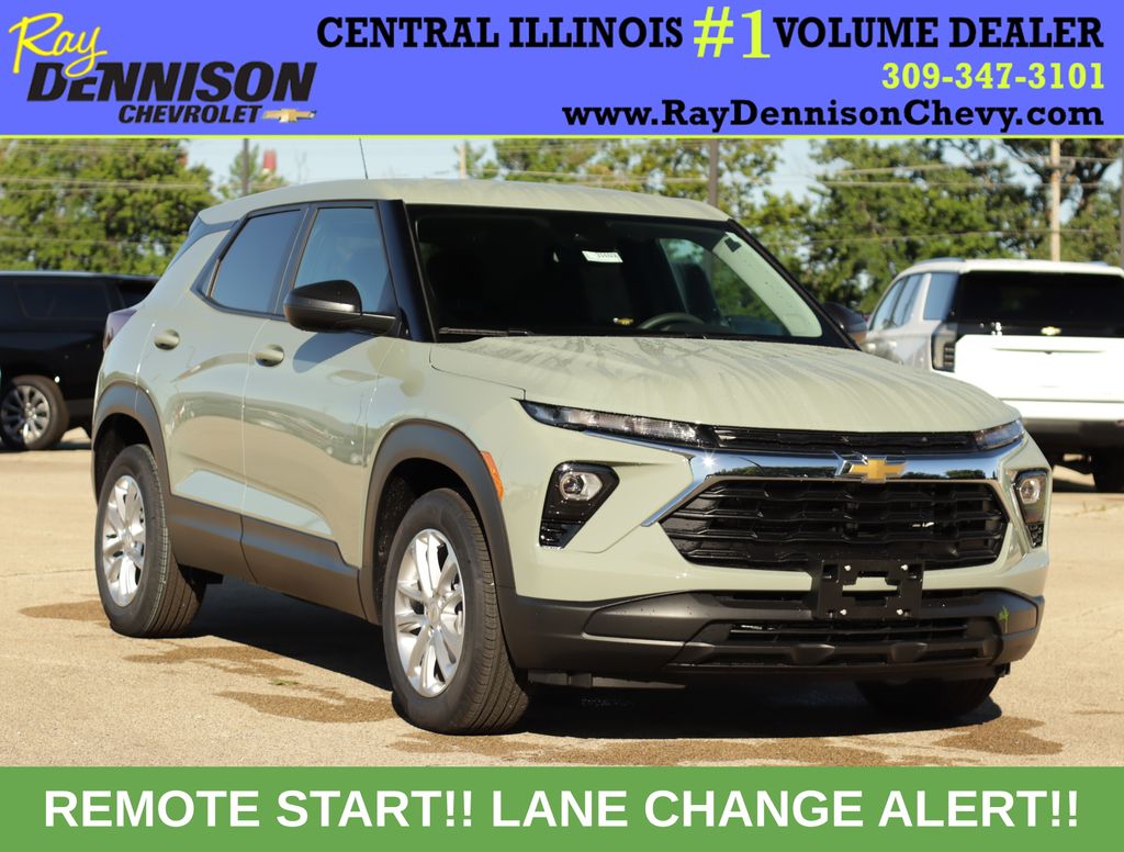 Green 2026 Chevrolet Trailblazer LS FWD SUV / Crossover Front-Wheel Drive Continuously Variable Transmission