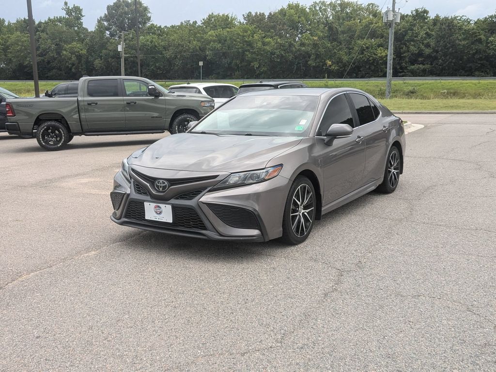 Predawn Gray Mica 2024 Toyota Camry Sedan Front-Wheel Drive 8-Speed Automatic