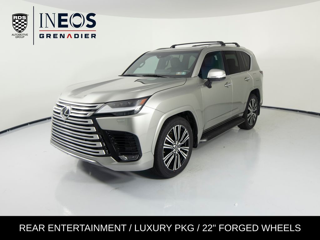 Atomic Silver 2022 Lexus LX SUV / Crossover All-Wheel Drive Automatic
