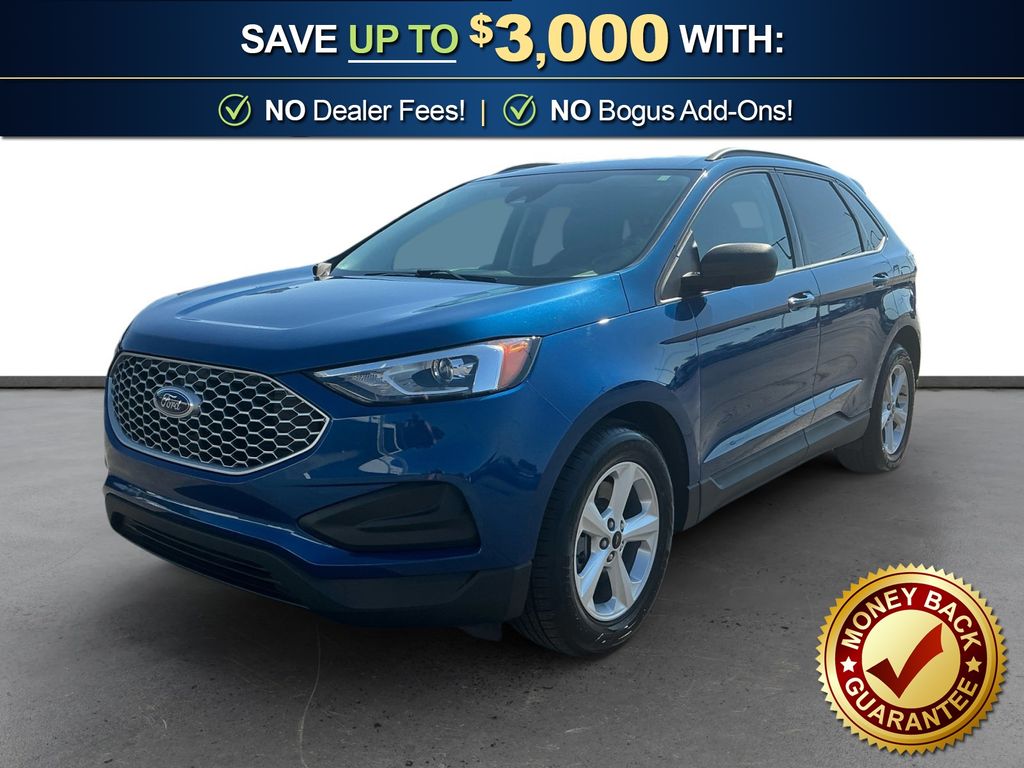 Atlas Blue Metallic 2024 Ford Edge SUV / Crossover All-Wheel Drive 8-Speed Automatic