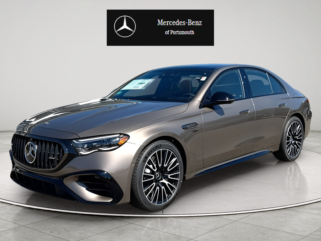 Sonoran Brown Metallic 2026 Mercedes-Benz E-Class AMG E 53 Hybrid 4MATIC+ Sedan All-Wheel Drive 9-Speed Automatic