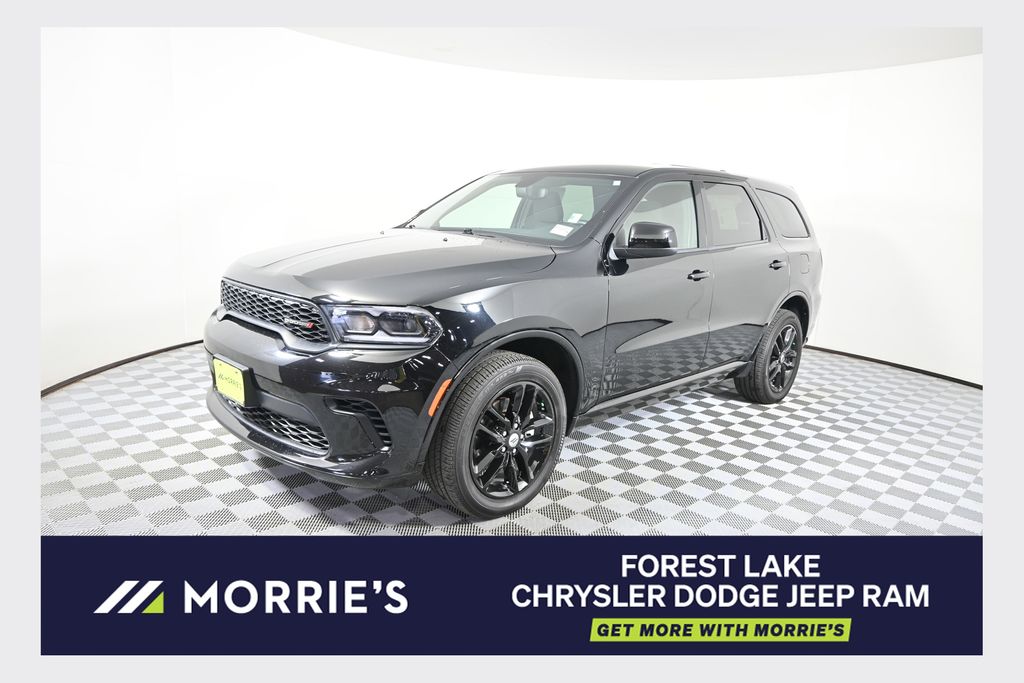 Black Clearcoat 2025 Dodge Durango GT AWD SUV / Crossover All-Wheel Drive 8-Speed Automatic