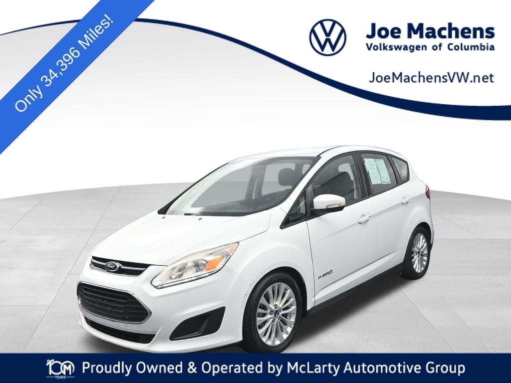 Oxford White 2017 Ford C-Max Hybrid SE FWD Wagon Front-Wheel Drive Continuously Variable Transmission