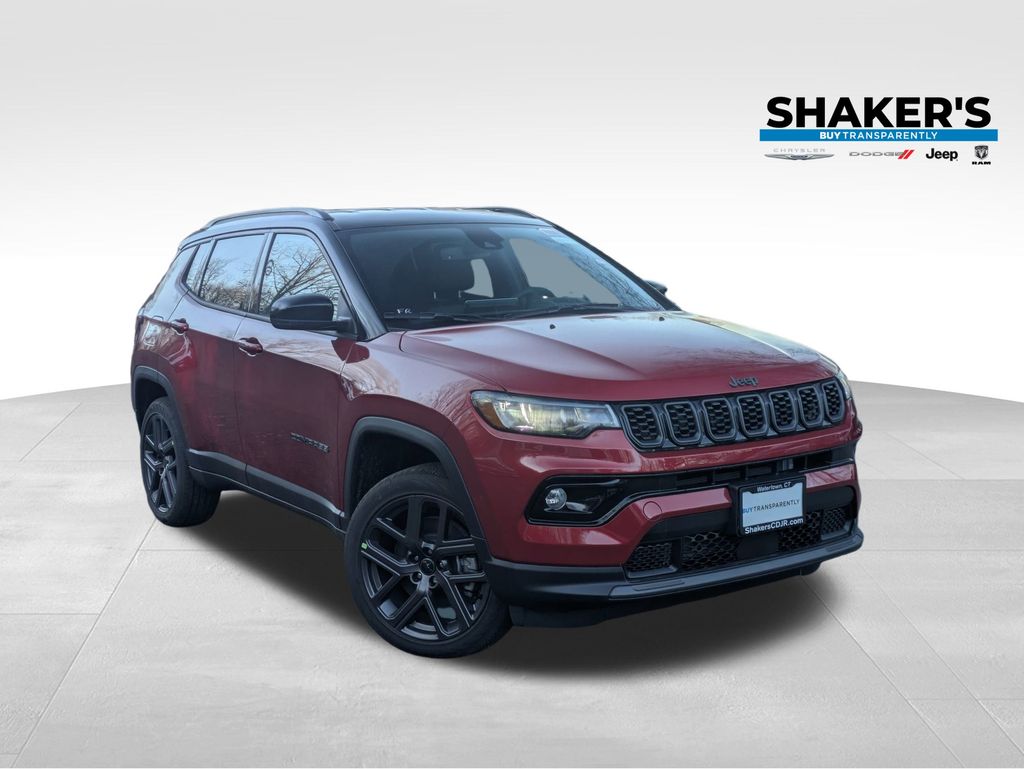 Red Hot Pearlcoat 2026 Jeep Compass Limited 4WD SUV / Crossover Four-Wheel Drive 8-Speed Automatic