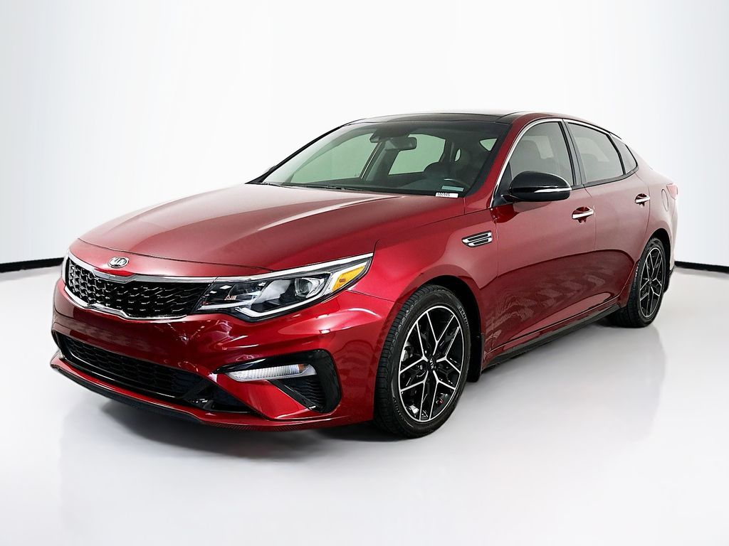 Passion Red 2020 Kia Optima Sedan 6-Speed Automatic