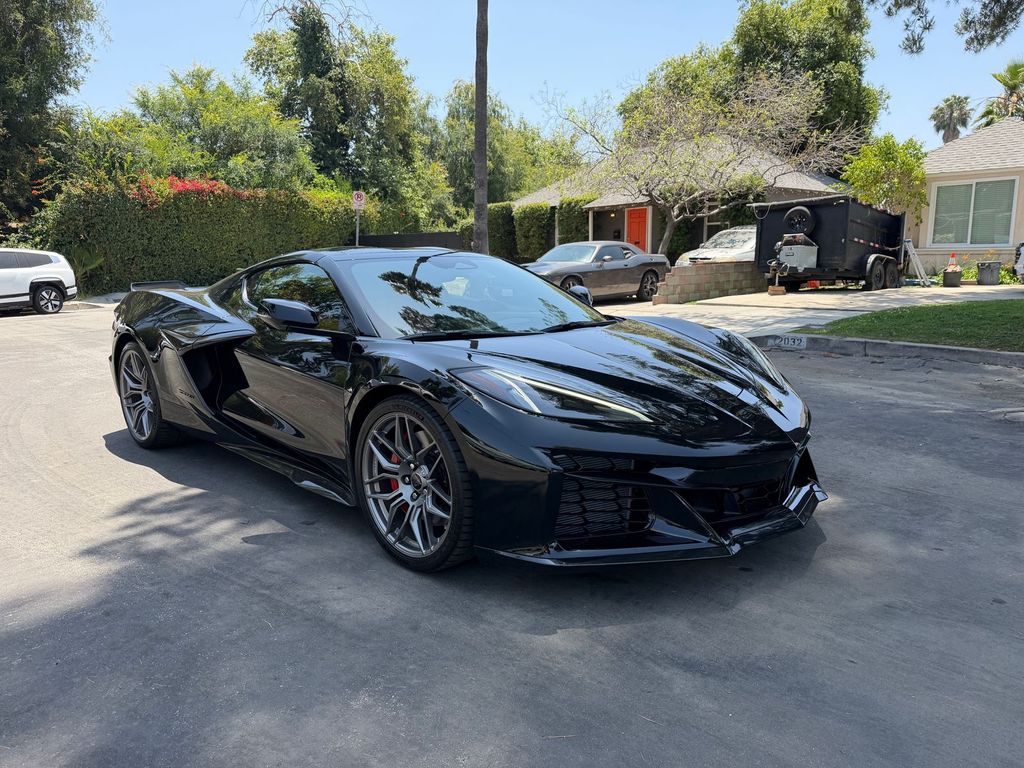 Black 2026 Chevrolet Corvette Z06 1LZ Coupe RWD Coupe Rear-Wheel Drive 8-Speed Dual Clutch