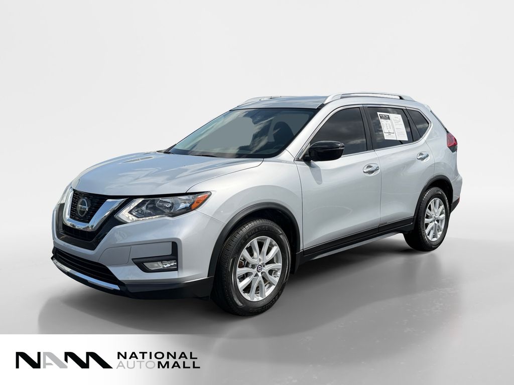 Brilliant Silver 2018 Nissan Rogue SUV / Crossover Front-Wheel Drive Continuously Variable Transmission