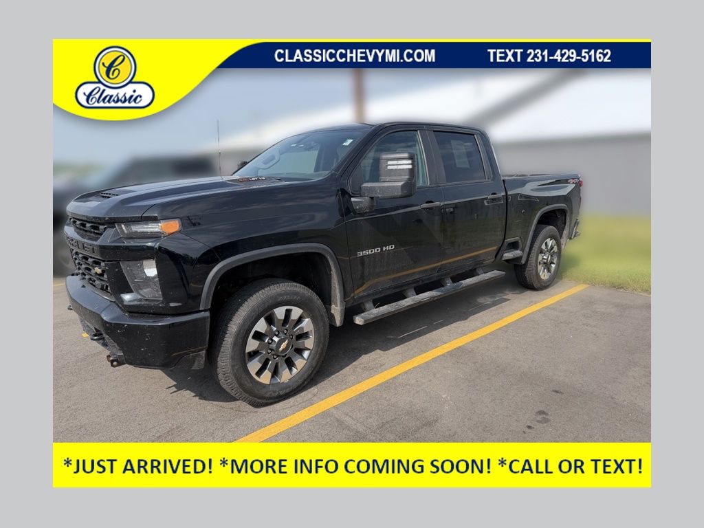 Black 2022 Chevrolet Silverado 2500HD Pickup Truck Four-Wheel Drive 6-Speed Automatic
