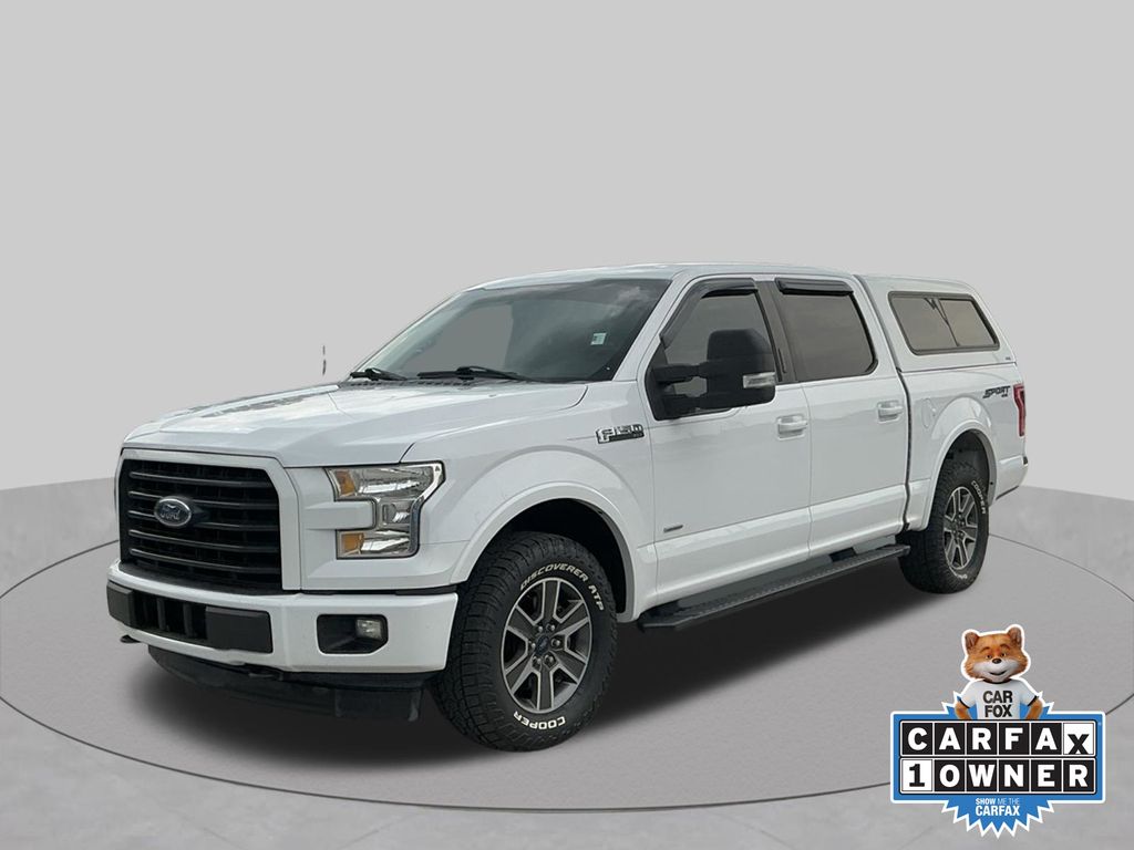 Oxford White 2017 Ford F-150 Pickup Truck Four-Wheel Drive 6-Speed Automatic