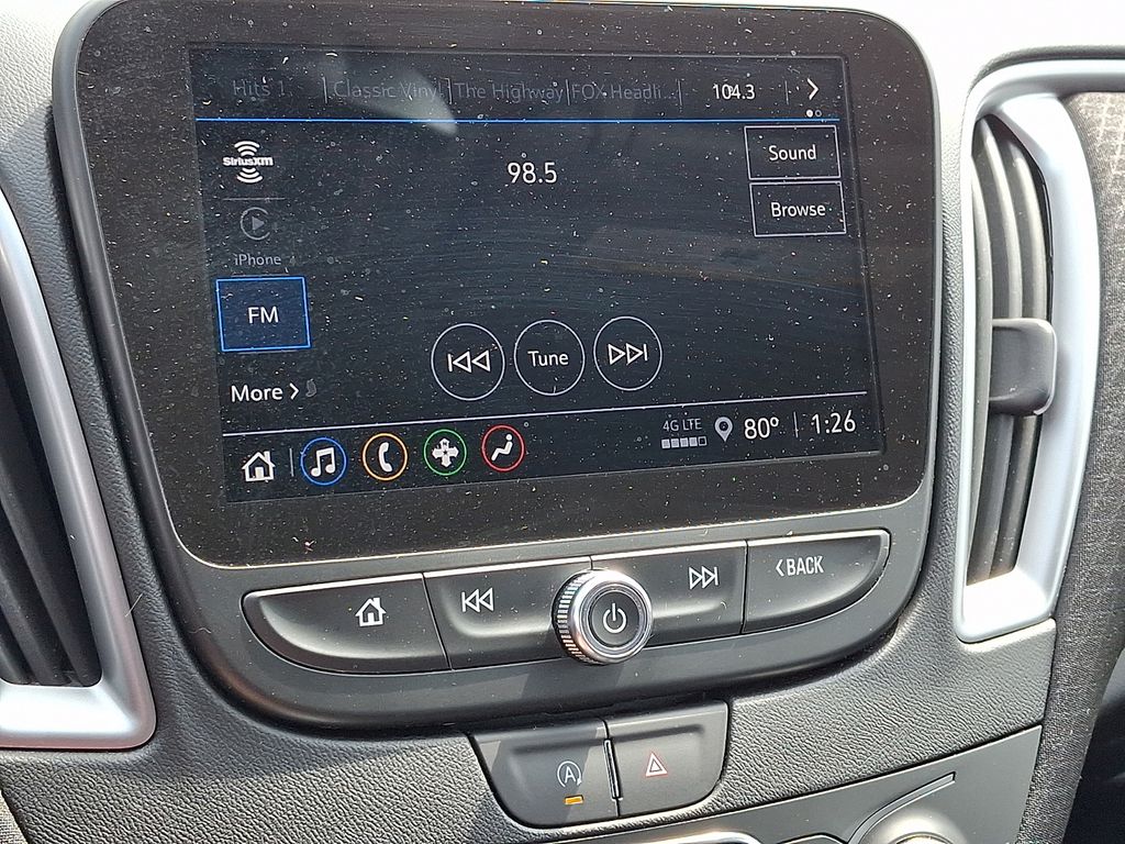 2025 Chevrolet Malibu LT White at Klick Lewis Buick Chevrolet