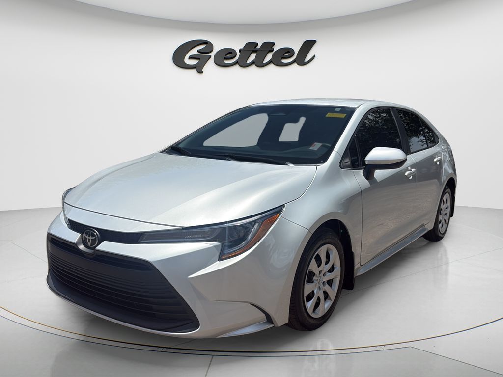 Classic Silver Metallic 2025 Toyota Corolla Sedan Front-Wheel Drive Continuously Variable Transmission