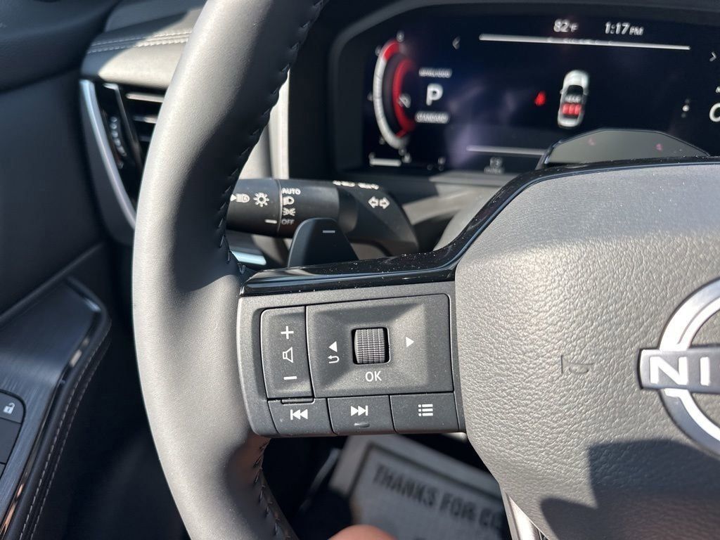 2025 Boulder Gray Pearl/Super Black Nissan Rogue Platinum FWD SUV