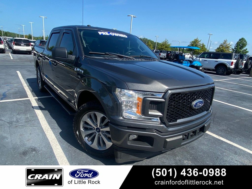 Gray (Magnetic Metallic) 2018 Ford F-150 Pickup Truck 4X2 Automatic