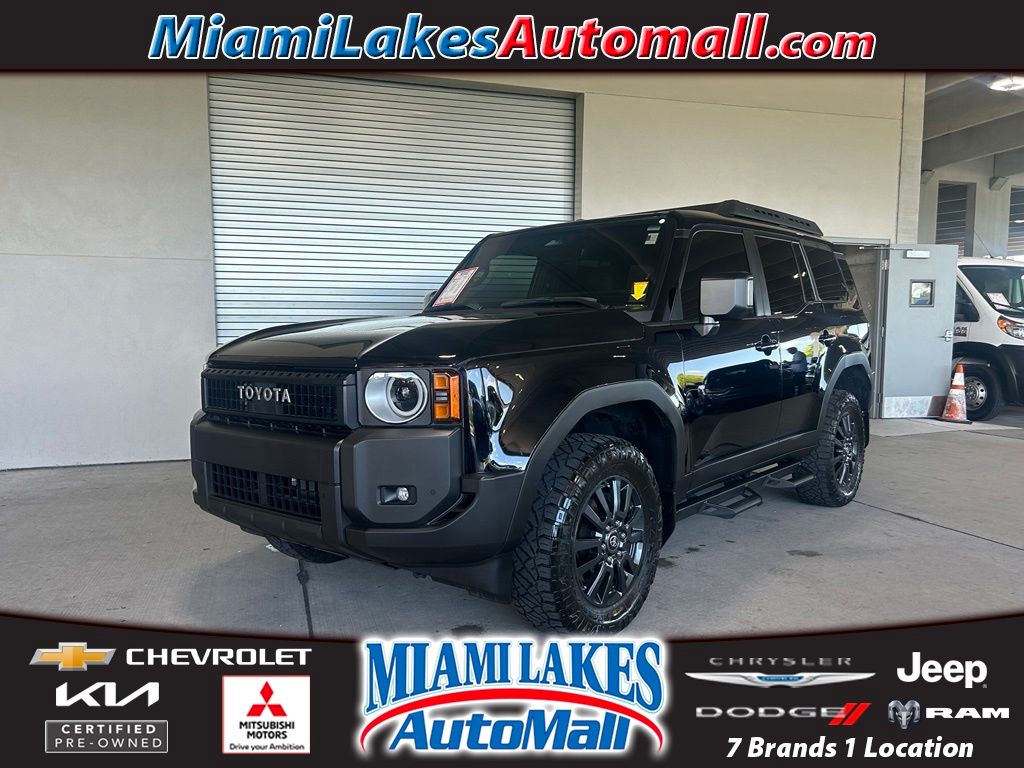 Black 2025 Toyota Land Cruiser SUV / Crossover Four-Wheel Drive 8-Speed Automatic