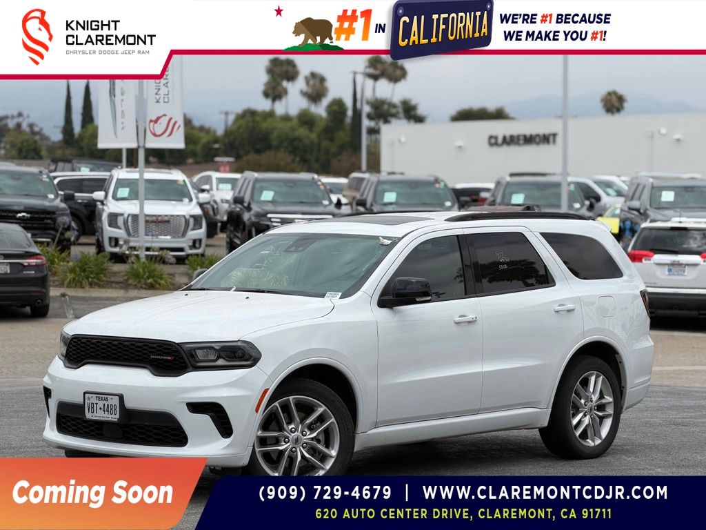 White Knuckle Clearcoat 2024 Dodge Durango SUV / Crossover All-Wheel Drive 8-Speed Automatic