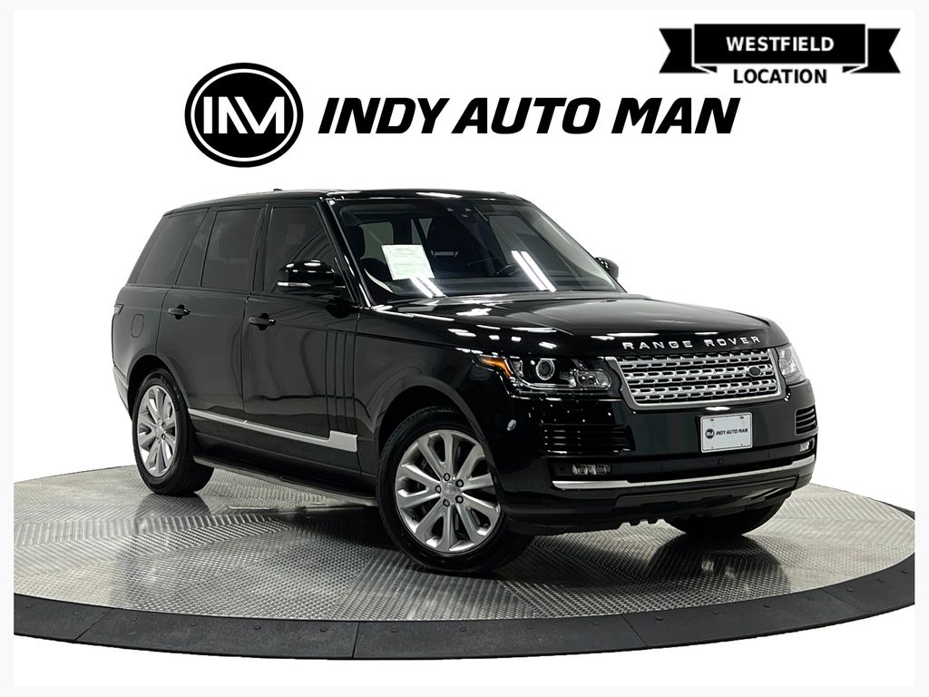 Santorini Black 2017 Land Rover Range Rover V6 HSE 4WD SUV / Crossover All-Wheel Drive 8-Speed Automatic