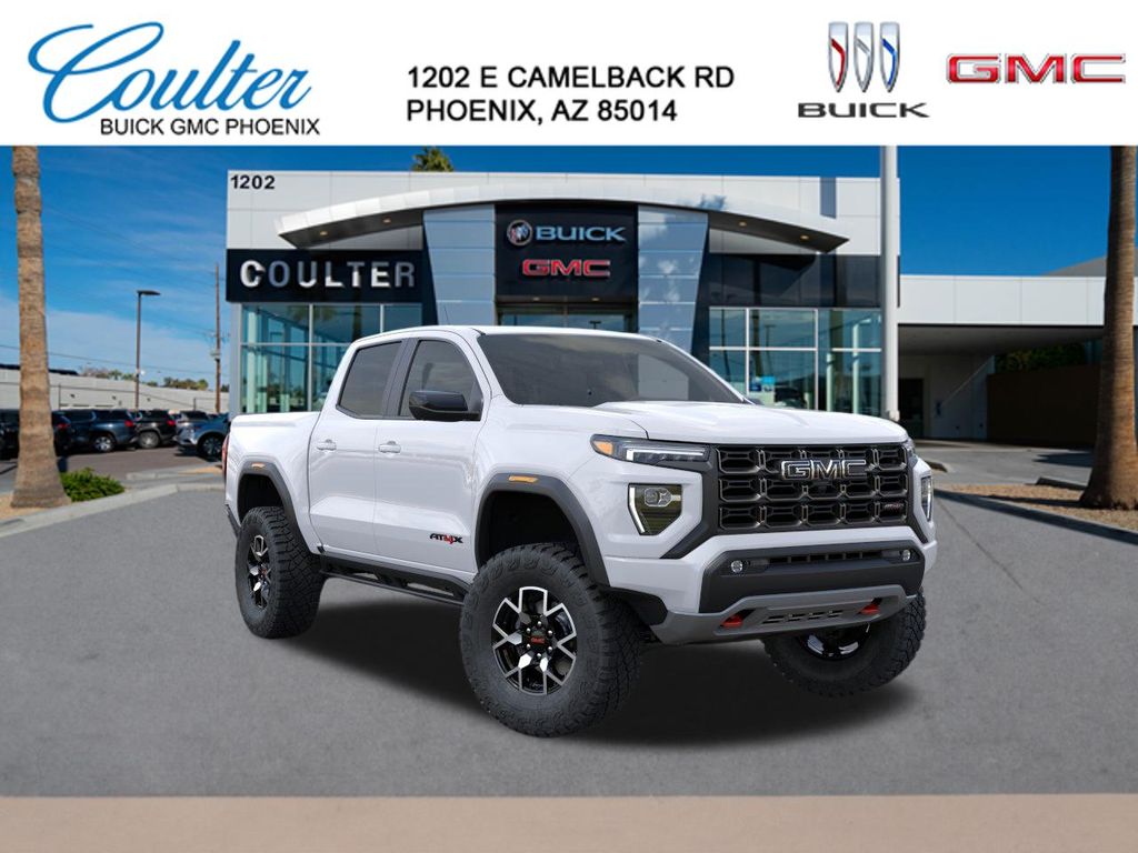 Summit White 2026 GMC Canyon Pickup Truck Four-Wheel Drive 8-Speed Automatic