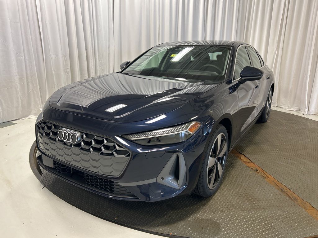 Firmament Blue Metallic 2025 Audi A5 quattro Premium Plus Sedan Sedan All-Wheel Drive 7-Speed Automatic