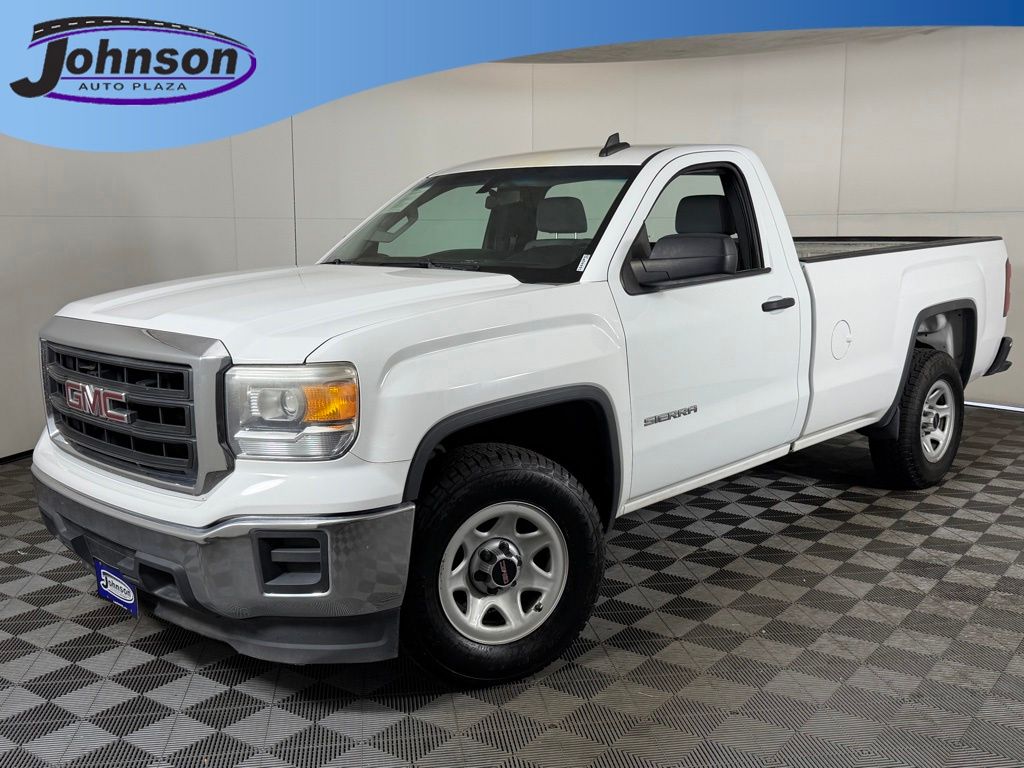 Summit White 2015 GMC Sierra 1500 Pickup Truck 4X2 6-Speed Automatic Overdrive