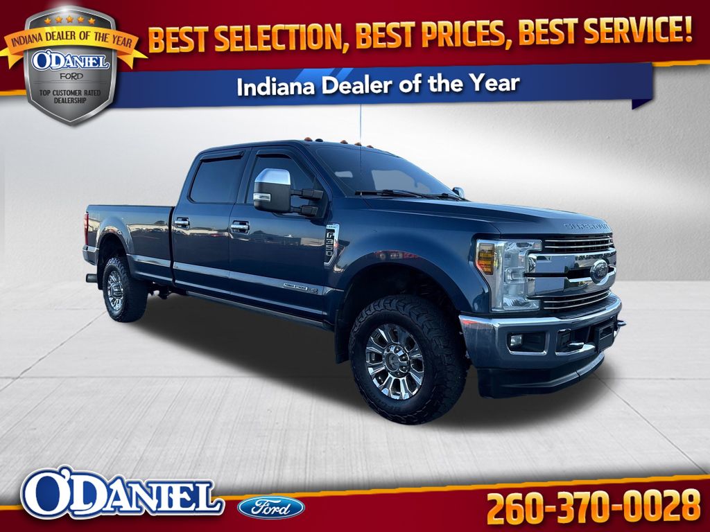 Blue Jeans Metallic 2018 Ford F-350 Super Duty Pickup Truck Four-Wheel Drive 6-Speed Automatic