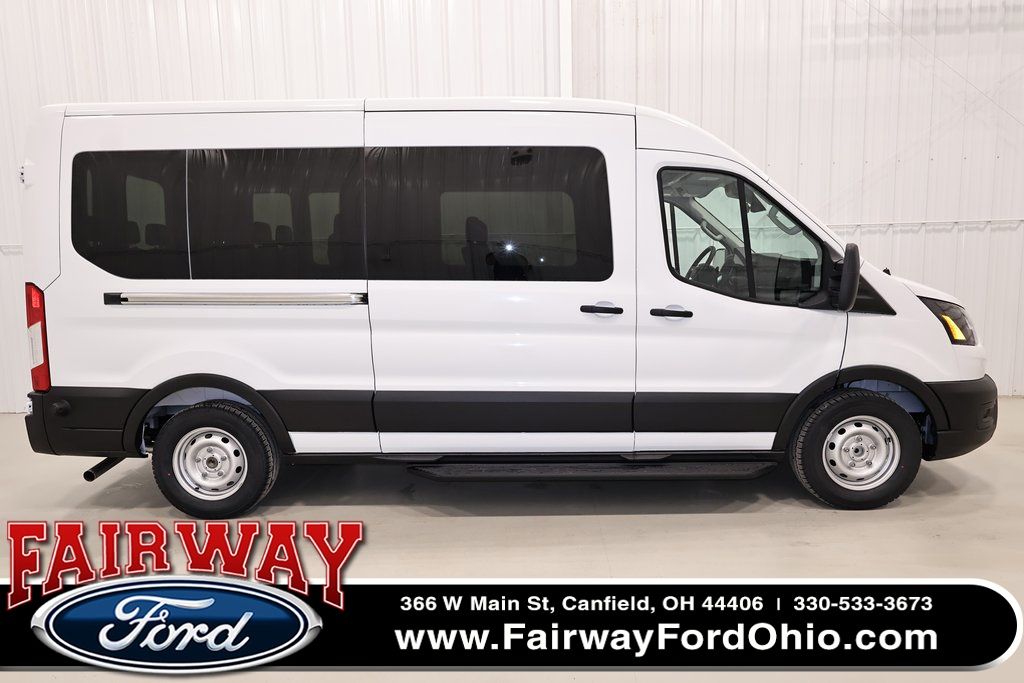 Oxford White 2026 Ford Transit Passenger Van