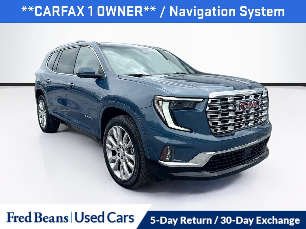 Downpour Metallic 2024 GMC Acadia SUV / Crossover Four-Wheel Drive 8-Speed Automatic