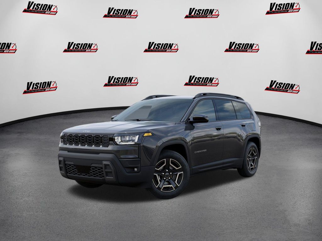 Sting-Gray Clearcoat 2026 Jeep Cherokee Laredo 4WD SUV / Crossover Four-Wheel Drive Continuously Variable Transmission