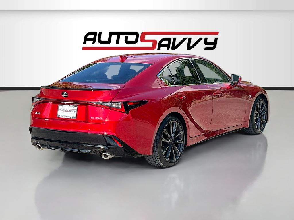 2021 Lexus IS 350 F SPORT Red at Emmons Autoplex