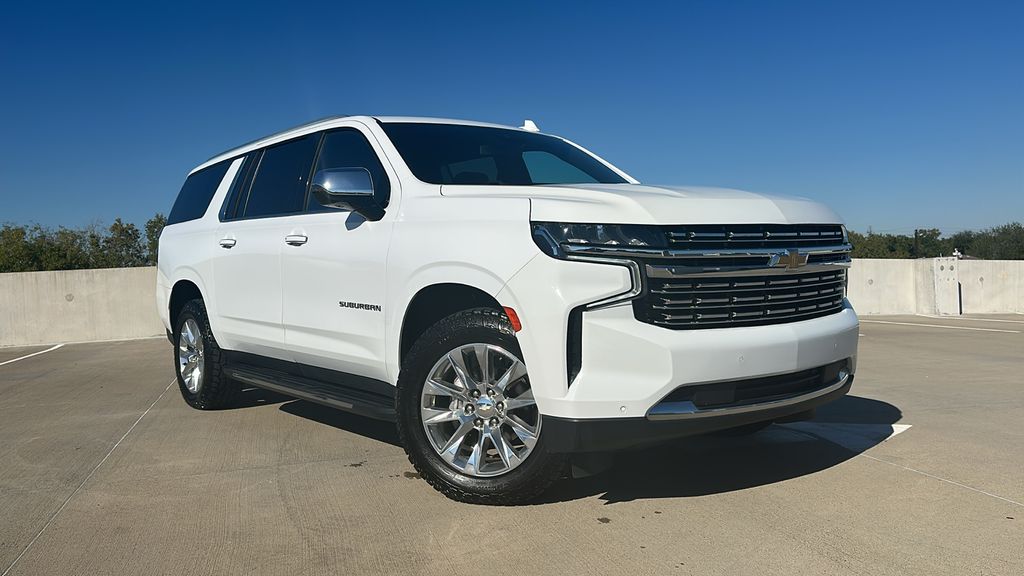 2023 Chevrolet Suburban Premier White at Baytown Hyundai