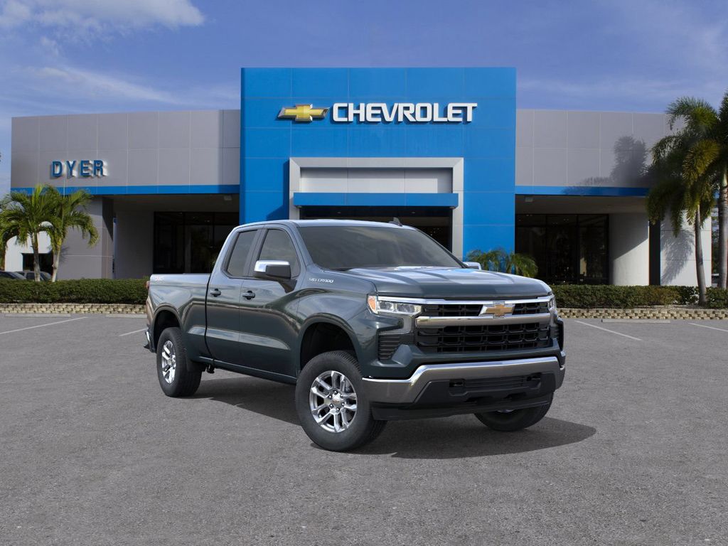 Cypress Gray 2026 Chevrolet Silverado 1500 Pickup Truck Four-Wheel Drive Automatic