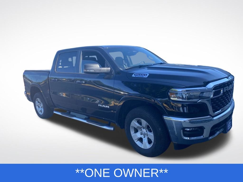 2025 Diamond Black Crystal Pearlcoat Ram 1500 Big Horn/Lone Star 4X4 Truck