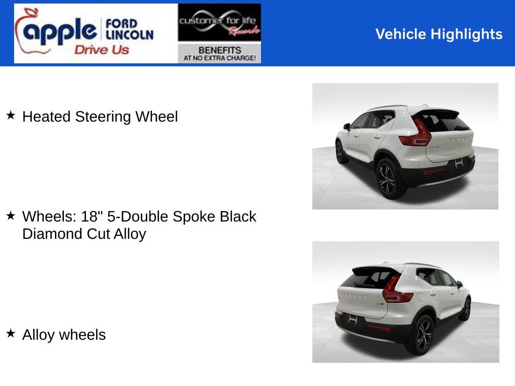 2025 Volvo XC40 B5 Core Bright Theme