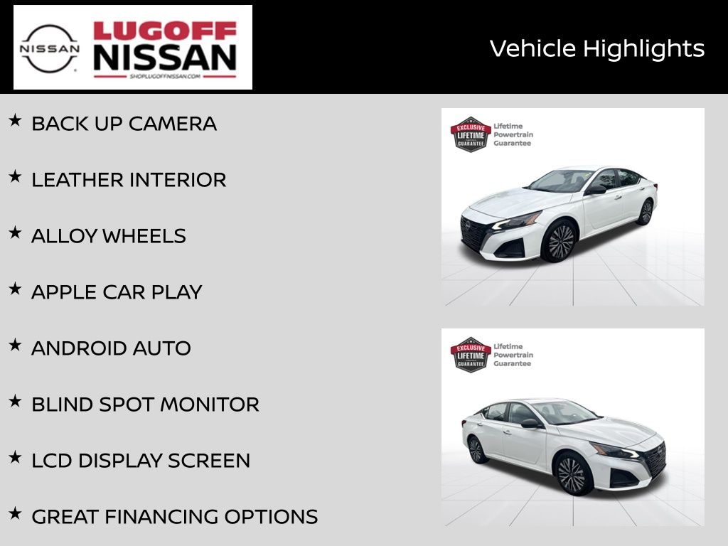 2025 Nissan Altima 2.5 SV - 2