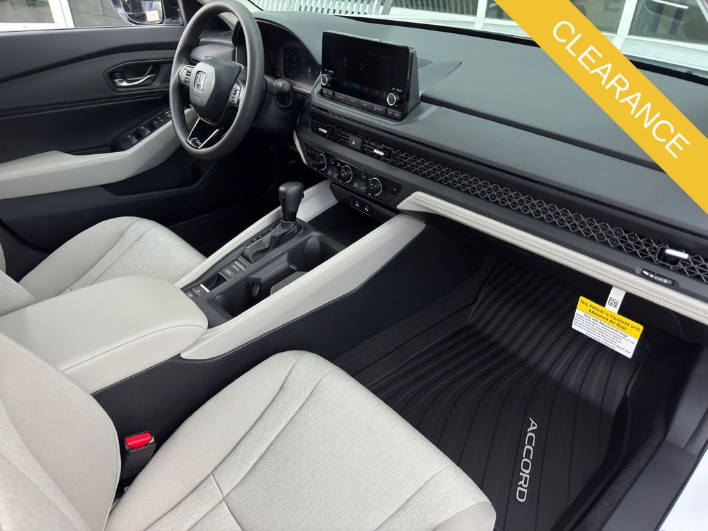 2025 Honda Accord SE White at Community Honda