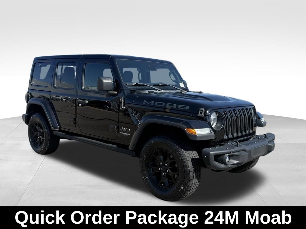 Used 2019 Black Jeep Unlimited Moab image 7