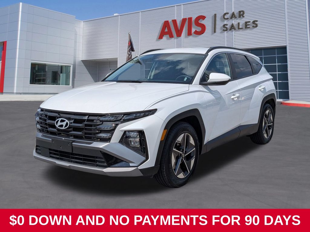 Serenity White Pearl 2025 Hyundai Tucson SUV / Crossover Front-Wheel Drive 8-Speed Automatic